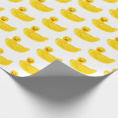 Gele Rubber Duck Cadeaupapier (Hoek)