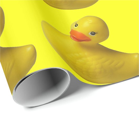 Gele Rubber Duck Cadeaupapier (Rol Hoek)