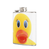 Gele Rubber Duck Duckface Heupfles (Links)