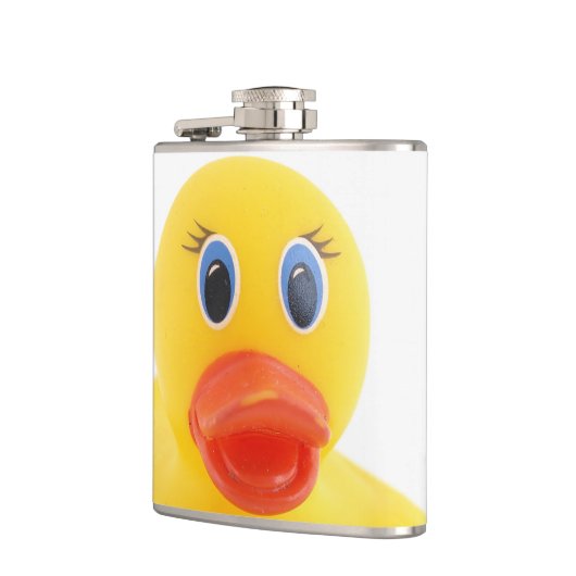 Gele Rubber Duck Duckface Heupfles (Links)