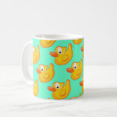 Gele Rubber Duck Koffiemok (Voorkant links)