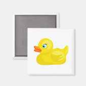 Gele Rubber Duck Magneet (Voorkant / Achterkant)