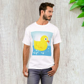 Gele Rubber Duck Mannen T-Shirt