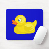 Gele Rubber Duck Muismat (Met muis)