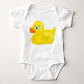 Gele Rubber Duck Romper (Voorkant)