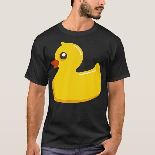 Gele Rubber Duck T-shirt (Voorkant)