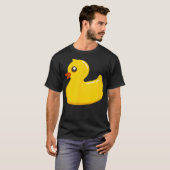 Gele Rubber Duck T-shirt (Voorkant volledig)