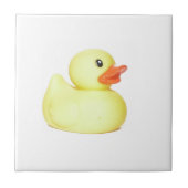 Gele Rubber Duck Tegeltje (Voorkant)