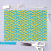 Gele Rubber Duck Tissuepapier (Craft)