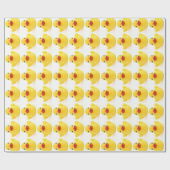 Gele Rubber Duck Toys Cadeaupapier (Vlak)