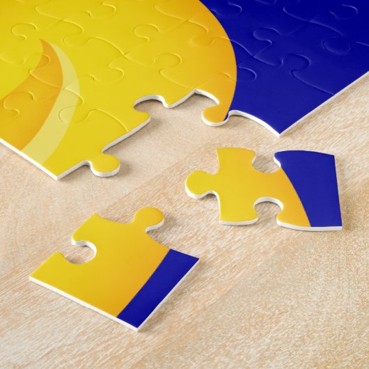 Gele Rubber Duckies Legpuzzel (Zijkant)