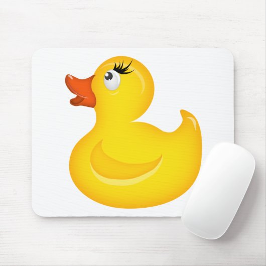 Gele Rubber Duckies Muismat (Met muis)