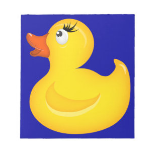 Gele Rubber Duckies Notitieblok