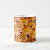 Gele Rubber Ducks Cute Koffiemok (Center)