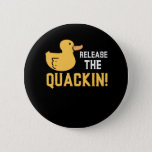 Gele Rubber Ducks Quack Funny Duck Lover Ronde Button 5,7 Cm<br><div class="desc">Gele Rubber Ducks Quack Funny Duck Lover.</div>