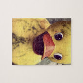 Gele Rubber Ducky bedekt met vuil! Legpuzzel (Horizontaal)