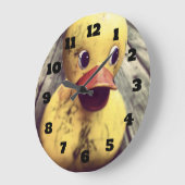 Gele Rubber Ducky heeft een Bath nodig! Grote Klok (Hoek)