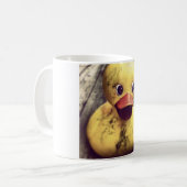Gele Rubber Ducky heeft een Bath nodig! Koffiemok (Voorkant links)
