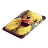 Gele Rubber Ducky heeft een Bath nodig! Magneet (Linkerzijde)