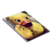 Gele Rubber Ducky heeft een Bath nodig! Notitieboek (Rechterzijde)