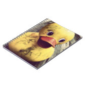 Gele Rubber Ducky heeft een Bath nodig! Notitieboek (Linkerzijde)