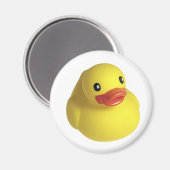 Gele Rubber Ducky Magneet (Voorkant / Achterkant)