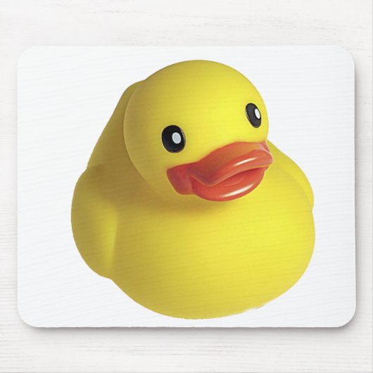 Gele Rubber Ducky Muismat (Voorkant)