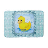 Gele Rubber Eend badmat (Voorkant)
