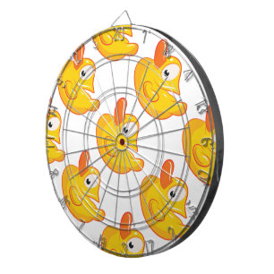 Gele Rubber Eend Dartbord