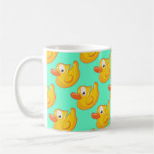 Gele Rubber Eend Koffiemok (Links)