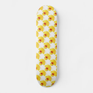 Gele Rubber Eucks Skateboard