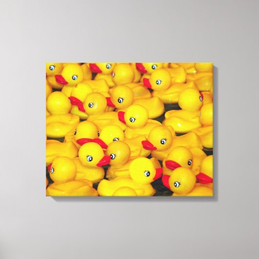 Gele rubberdraden voor rubberdraden canvas afdruk (Voorkant)