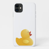 Gele Rubberduck Case-Mate iPhone Case (Achterkant)