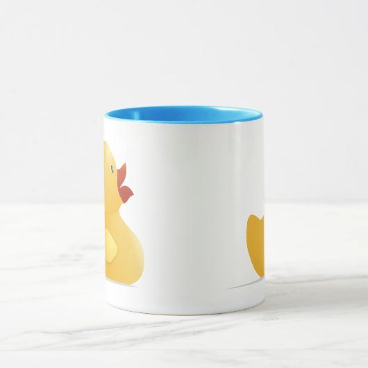 Gele rubberduck mok (Midden)