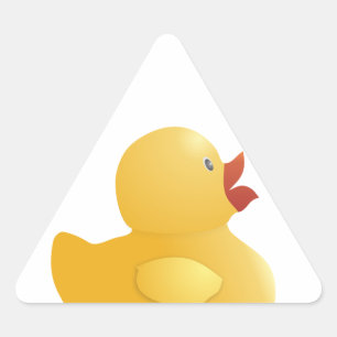 Gele Rubberduck Sticker