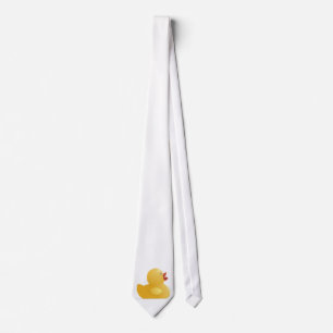 Gele Rubberduck Stropdas