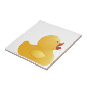 Gele Rubberduck Tegeltje (Zijkant)