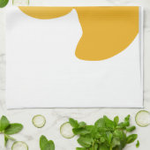 Gele rubberduck theedoek (Gevouwen)