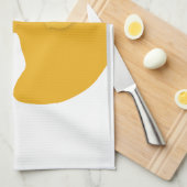 Gele rubberduck theedoek (Quarter Fold)