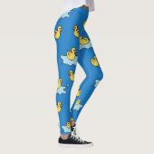 Gele rubberducky speelgoed leggings (Rechts)