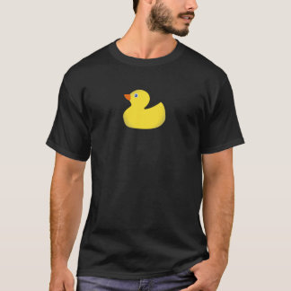 Gele rubbereend t-shirt