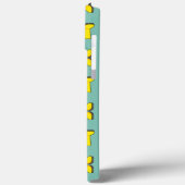 Gele rubberen regenlaarzen Case-Mate iPhone case (Achterkant / Links)