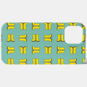 Gele rubberen regenlaarzen Case-Mate iPhone case (Achterkant (horizontaal))