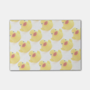 Gele rubberslangen post-it® notes