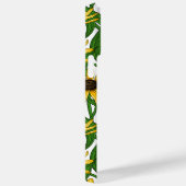 Gele Rudbekia op wit Case-Mate iPhone Case (Achterkant / Rechts)