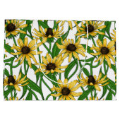 Gele Rudbekia op wit Groot Cadeauzakje (Achterkant)