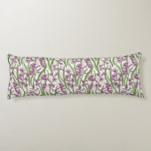 Gele Rudbekia op wit Lichaamskussen (Achterkant)