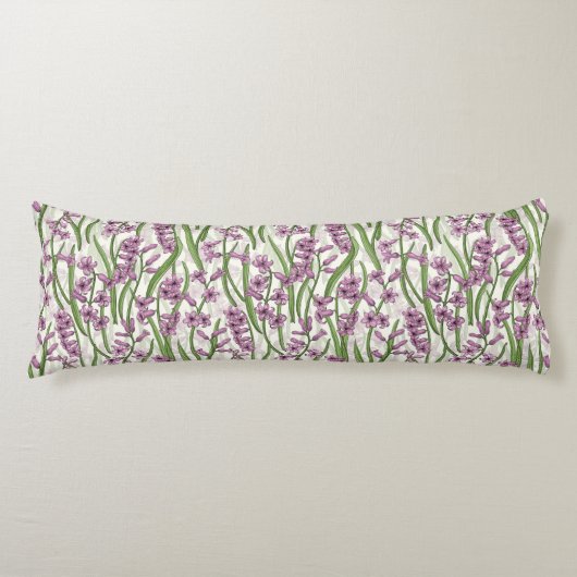 Gele Rudbekia op wit Lichaamskussen (Voorkant)