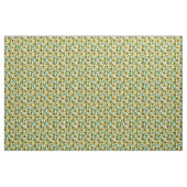 Gele Rudbekia op wit Stof (Yard (91,4 cm))