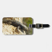 Gele ruggengraat bij Joshua Tree Bagagelabel (Voorkant horizontaal)